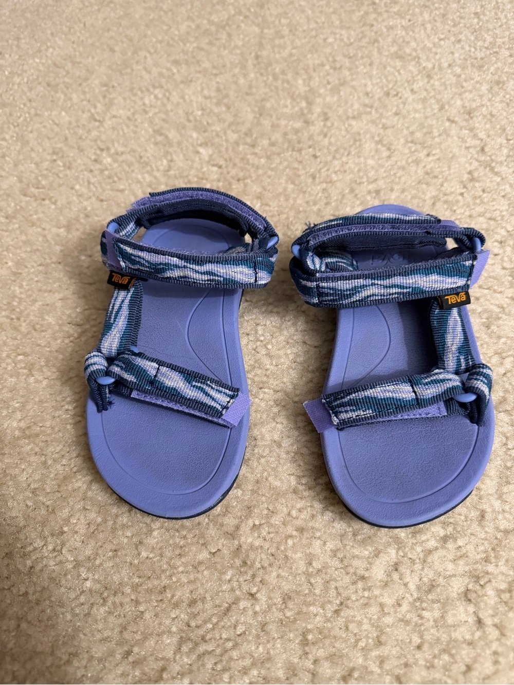 Teva Kids' Lavender Purple Strappy Sandals